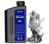JAYO Resina per Stampante 3D 1KG, ABS-Like Resina Rapida Standard UV 405nm per stampa 3D 4K/6K/8K LCD/DLP/SLA, Non Fragile, Alta Precisione, Basso Odore, Grigio 1000g
