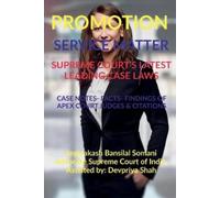 Jayprakash Bans Promotion- Service Matter- Supreme Court's Latest Le (Tascabile)