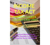 Jayprakash Bansilal So Income Tax Act- Supreme Court's Leading Case (Tascabile)