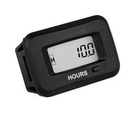 Jayron Indicatore Contaore Digitale a LED Tensione AC/DC 5-277V,Intervallo di Manutenzione Azzerabile Memorizzazione dati Design Impermeabile per Piccoli Motori,Come Tosaerba,Generatore,Moto