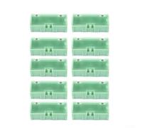 Jayruit Confezione da 10 contenitori elettronici per componenti smd, 75 x 31,5 mm, impilabili, in plastica, per condensatori, dadi, rondelle da laboratorio