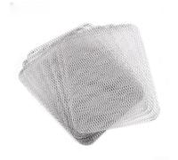 Jayruit Set di 10 cestini per griglia in acciaio inox, rete per barbecue per verdure e carne, utensili da cucina all'aperto, 38,8 x 30,5 cm