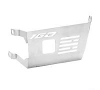 Jayruit Sotto copertura Shield Board per Honda Vario 160 ADV160 PCX160 - Crash Protector Telaio Slider Motore per paraspruzzi 27 x 15 cm nero (argento)