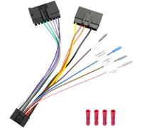 Jayubien Cablaggio radio per adattatore stereo Ford 1986-1997, adattatore cablaggio stereo per auto compatibile con Aerostar Ranger Mustang Explorer Escort Focus Taurus Mercury 1987-1998