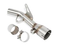 JAYWIS Adattatore Per Tubo Di Scarico Centrale Per Kawasaki Per Z900 Per Z900e 17-21 Connettore Per Tubo Di Collegamento Centrale Per Marmitta Di Scarico Tubo di scarico