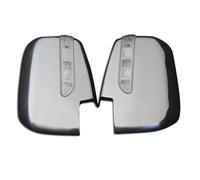 JAYWIS Calotta Per Specchietto Retrovisore Auto Per Mitsubishi L200 / Per Triton 2006-2014 - Guscio Esterno Per Laterale Specchietto Lato Copertura(CROMO)
