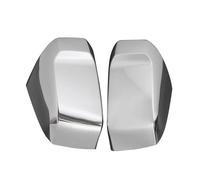 JAYWIS Calotta Per Specchietto Retrovisore Auto Per Mitsubishi Per Triton L200 Per MV 2023-2025 (Cabina Singola) Guscio Di Protezione Laterale Specchietto Lato Copertura(CROMO)