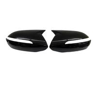 JAYWIS Copertura Specchietto Retrovisore Per Auto Per Kia Per Sportage KX5 2011-2015 Sinistra Destra Esterno Lato Portiera Specchietto Lato Copertura(Nero brillante)