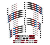 JAYWIS Decalcomanie per Cerchioni Adesivi per Cerchioni di Motociclette, Decalcomanie, Nastri Riflettenti per Mozzi, per BMW R 1200 GS R1200GS ADV LC Adventure Adesivi per Ruote(Blu)