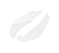 JAYWIS Deflettori Antivento Laterali Anteriori Per Moto, Spoiler Parabrezza Antivento Per XL 750 Transalp 2023 2024 Parabrezza Paravento(CHIARO,Lato)