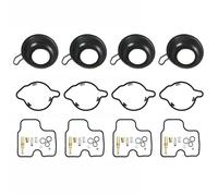 JAYWIS Kit Di Revisione Carburatore Moto Per Per CBR600F4 1999-2000 Kit Di Riparazione Membrana Depressione Galleggiante, Spillo, Rondella Carburatore Riparazione