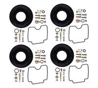JAYWIS Kit Di Revisione Carburatore Moto Per Yamaha FZS1000 Per FAZER FZ-1 2001-2005 Riparazione Membrana Depressione, Rondella Valvola A Spillo Carburatore Riparazione