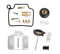 JAYWIS Kit di Riparazione Carburatore Moto per H&Onda Shadow 600 VT VLX Deluxe VT600C VT600CD1998-2007 Guarnizione Valvola A Membrana Parti di Riparazione carburatore(Nero 1)