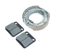 JAYWIS Kit Ganasce Freno Anteriori E Posteriori Per Moto Bike Per Suzuki DR200SE Jebel 200 93-13 DR200 SP200 86-88 DR200S 2015-2017 Pastiglie freno(Anteriore e posteriore)