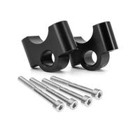 JAYWIS Manubrio Rialzato Riser Manubrio Moto per B&MW R1200GS R1250GS LC ADV S1000XR R 1250 GS 32MM Adattatore Prolunga Morsetto Manubrio Drag Riser Manubrio(Nero)