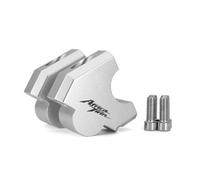JAYWIS Morsetto Riser Riser Manubrio Moto per H&Onda CRF1100L Africa Twin 1100 Africa Twin 1100 Adventure Sports 2020-2025 Staffa di Sollevamento Kit Compensa Dell'altezza(Argento 1)