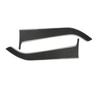 JAYWIS Set per Interni Adesivi per Interni Auto per Mustang GT 2015-2021, Adesivi per Finiture Portiere Anteriori, Decalcomanie, Decorazioni(Nero)