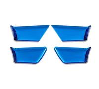 JAYWIS Set per Interni Adesivi per Maniglie Interne Auto per Hyundai per Tucson 2015-2020, 4 Pezzi, in Acciaio Inox, Decalcomanie Decorative(Blu)
