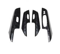 JAYWIS Set per Interni Adesivo per Interni Auto per Nissan per Navara NP300 ST, Pannello Pulsanti Interruttore Alzacristalli E Bracciolo Porta LHD RHD(LHD Black woodB)