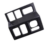 JAYWIS Set per Interni Adesivo per Interni Auto per Toyota per Tundra 2014-2017 2018 2019, Cornice di Copertura per Pulsante Interruttore Fari(Nero)