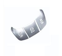 JAYWIS Set per Interni Cornice Decorativa per Interruttore del Pulsante di Climatizzazione per Toyota C-HR CHR 16-21 Alzacristalli Avviamento Pannello del Cambio(Argento,B)