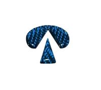 JAYWIS Set per Interni Decorazione per Console Centrale Auto per Q50 Q60 2014-2019, Adesivo Coprivolante, Finiture Interne 2021(Rosso)