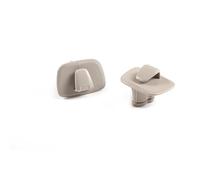 JAYWIS Set per Interni Ganci per Interni Auto per Volvo XC40 XC60 18-20, XC90 S90 V90 16-20, Ganci per Tetto Posteriore, Stivaggio Interno(Titanio)