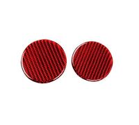 JAYWIS Set per Interni Guarnizione per Console Centrale Auto per Mustang GT 2015-2021, Guarnizione per Alloggiamento Tazza Acqua, Adesivo per Interni(Rosso)