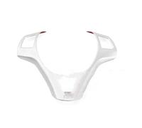 JAYWIS Set per Interni Modanatura della Console Centrale per BMW Serie 3 E90 E91 E92 E93 2005-2012, Adesivi Decorativi per Volante(Argento)