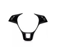 JAYWIS Set per Interni Modanatura per Console Centrale Auto per VW, per Golf 7 GTI MK7, per Jetta MK6 15-17, per Polo, Cornice Decorativa per Volante(Nero)