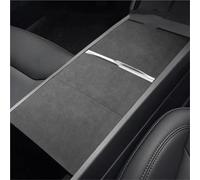 JAYWIS Set per Interni Rivestimento per Console Centrale per Tesla per Model 3 Y 2021-2025, 3 Highland Y, Colore: Juniper, in Pelle Scamosciata.(Nero 2)