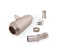 JAYWIS Tubo Di Scarico Per Moto Per SUZUKI SV650 2003-2015 SV 650 55 Mm, Raccordo Centrale Con DB Killer Rimovibile, Acciaio Inox Tubo Di Scarico(Colore 1)