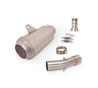 JAYWIS Tubo Di Scarico Per Moto Per SUZUKI SV650 2003-2015 SV 650 55 Mm, Raccordo Centrale Con DB Killer Rimovibile, Acciaio Inox Tubo Di Scarico(Colore 3)