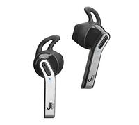 JAZ Auricolari Simphony Wireless V5.0, Twin TWS, con Tasti di Risposta/fine Chiamata e Gestione Musica, Base di Ricarica da 450 mAh