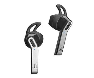 JAZ Auricolari Simphony Wireless V5.0, Twin TWS, con Tasti di Risposta/fine Chiamata e Gestione Musica, Base di Ricarica da 450 mAh