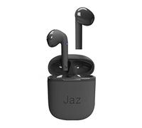 JAZ SBS Auricolari SILK true wireless stereo in-ear con custodia di ricarica, microfono integrato, per musica, chiamate, assistente vocale, autonomia di 5 ore consecutive, nere