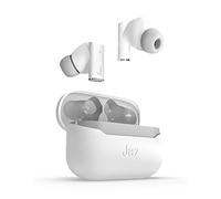 JAZ SBS Auricolari Wireless ROOKI per iPhone, Samsung, Xiaomi, Oppo, Auricolari TWS con Microfono HD e cancellazione del Rumore ENC, Base di Ricarica, Cavetto USB-C e Gommini Inclusi