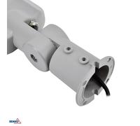 JAZMIN LAMPIONE STRADALE LED GRIGIO CHIARO 100W C82-JAZ-100LG-4K