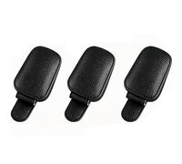 JazRvr Accessori auto, 3 pezzi, supporto per occhiali per auto con coda lunga, pratico organizer per auto come porta occhiali da sole, per tutti i tipi di auto