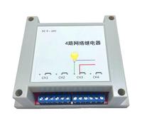 Jazuaiao 4 Reti di Ingresso e 4 Uscite Switch Quantità Interruttore Ethernet Controller Modulo TCPUDP Cloud Control Module Board