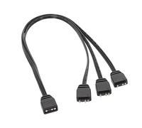 Jazuaiao Cavo splitter ARGB da 5 V a 3 pin per massimizzare le possibilità di illuminazione per strisce LED, estensione della ventola da 30 cm