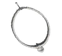 Jazuaiao Collana con ciondolo a forma di amore per | Gioielli con perle di dopamina a forma di cuore, per donne e ragazze, regalo di compleanno, design a vento freddo, elegante