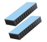 Jazuaiao Dissipatore di calore di alluminio dell'aletta di raffreddamento 120X40X20Mm per il modulo di potere e le componenti del PC Dissipatore di calore del CPU Alluminio