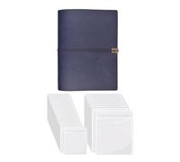 Jazuaiao Libro di immagazzinaggio di gioielli da viaggio con sezioni trasparenti trasparenti porta orecchini impermeabile collane anelli organizer trasparenti raccoglitori di gioielli