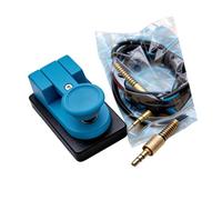 Jazuaiao MK05 Piccola pagaia antiscivolo Base Morse Code Keyer per l'invio di codici lisci e la pratica desktop