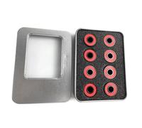 Jazuaiao Set di cuscinetti per skateboard in ceramica, 8 pezzi | Cuscinetti ceramici degli ibridi delle leghe ad alta velocità, attrezzatura industriale, pattino in linea