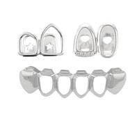 Jazuaiao Set di gioielli per il corpo in ottone con design lato cavo portatile 4 cm 3 pezzi per più occasioni Opzioni oro argento Piercing Set di gioielli per il corpo