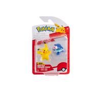 JAZWARES Battle Figure Pack: Pokemon - Popplio & Pikachu Statua