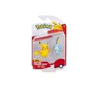 JAZWARES Battle Figure Pack: Pokemon - Sobble & Pikachu Statua