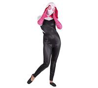 Marvel Costume da Spider-Gwen per adulti, costume da Spiderman, da donna, supereroe di Gwen Stacy, costume per Halloween, con licenza ufficiale, taglia S